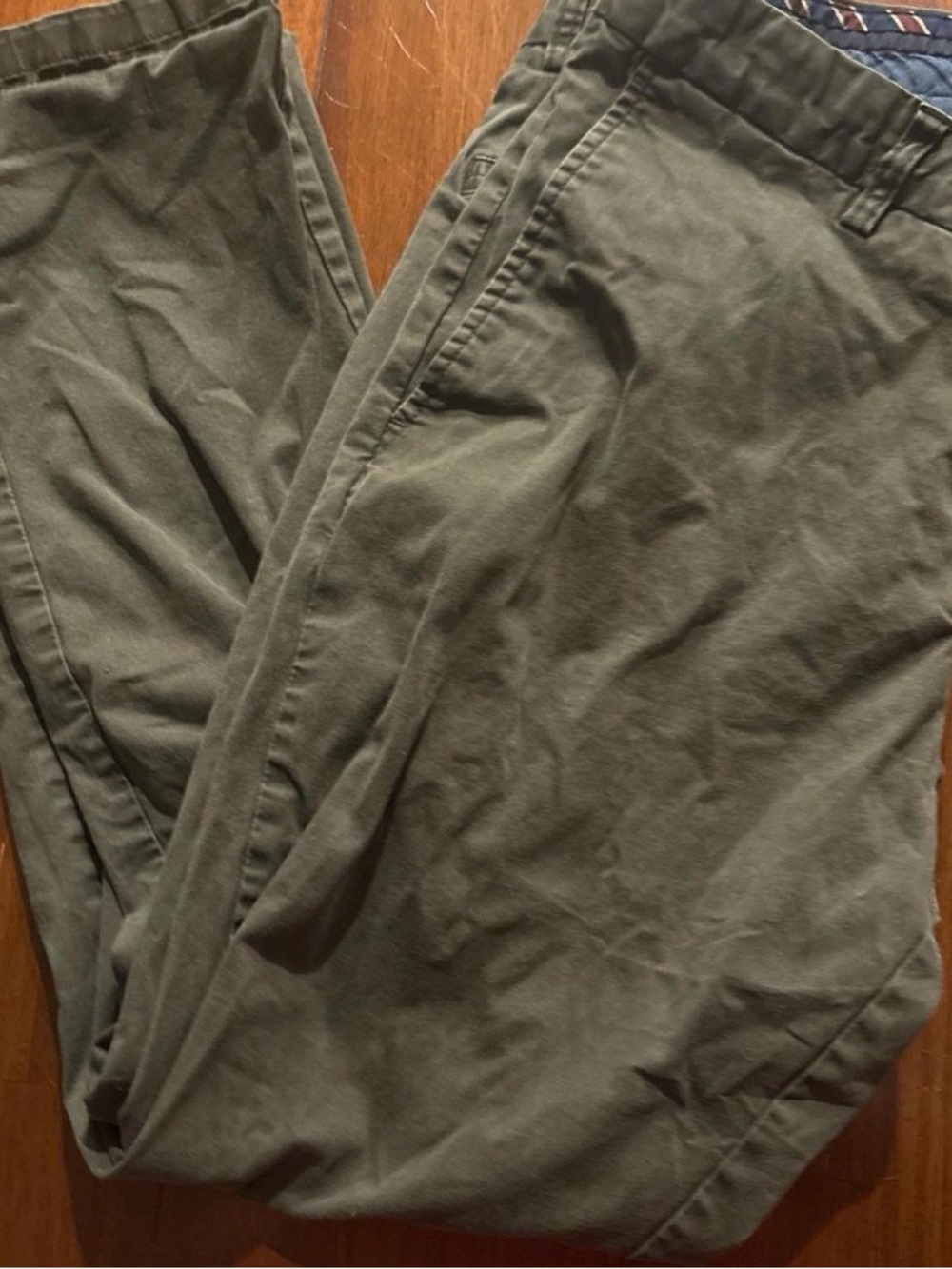 Jos. A. Bank Olive Green Chino Pants
